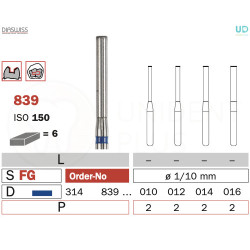 Freza diamantata 839