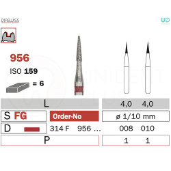 Freza diamantata 956
