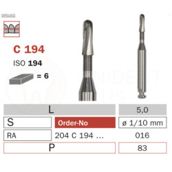 Freza ortodontica C194