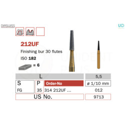 Freza finisare 212UF