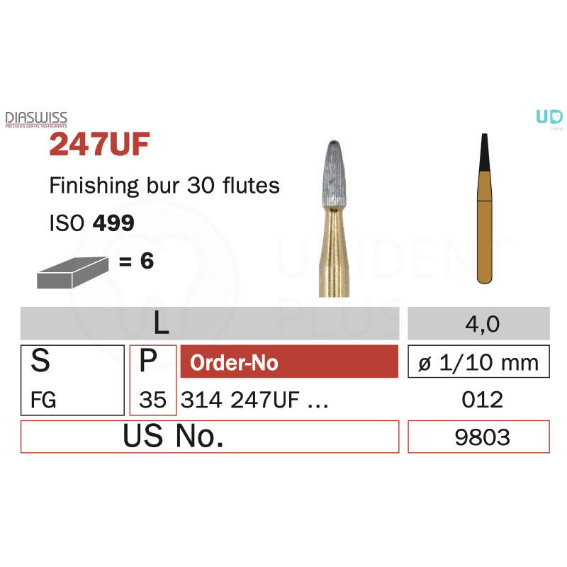 Freza finisare 247UF