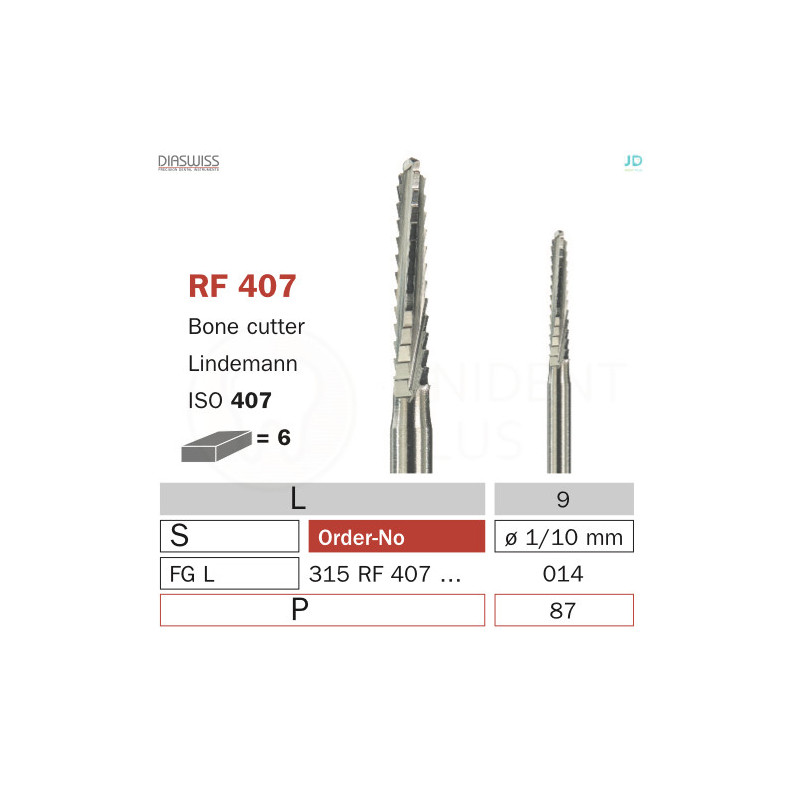 Freza chirurgicala RF407