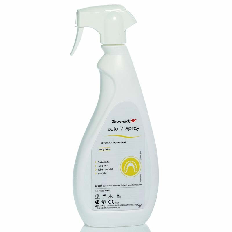 Zeta 7 Spray - Dezinfectant pentru amprente, concentrat 1% 750 ml, Zhermack