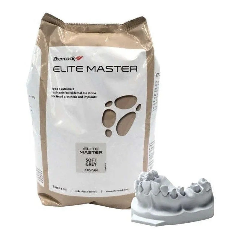 Gips Elite Master Soft Grey 3kg, Zhermack