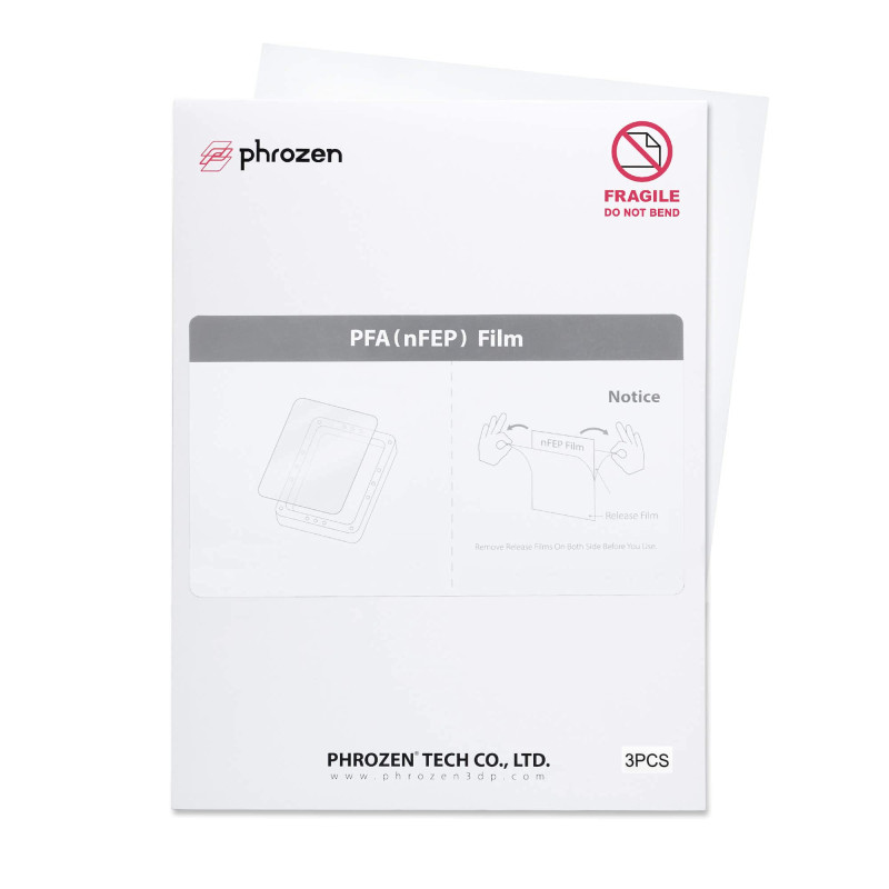 Peliculă PFA A4, Phrozen