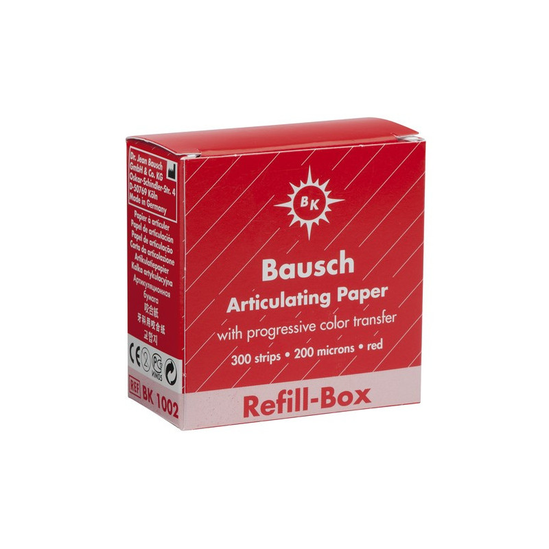 Hârtie de articulație BK-1002 Bausch
