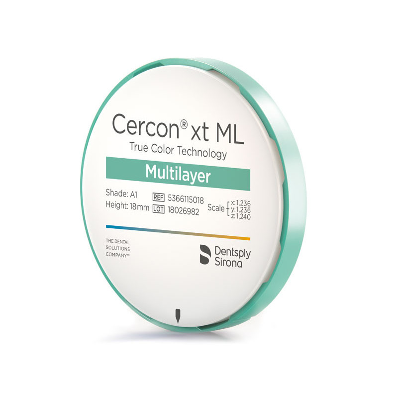 Disc Cercon xt ML 98x25mm, DeguDent