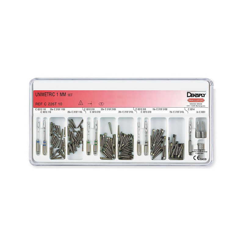 Unimetric Titanium set 1.0 mm, Dentsply