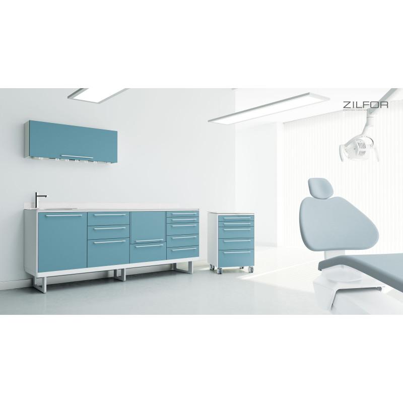 Set mobila pentru cabinet stomatologic "Prisma Series" model II, Zilfor 323/OFF