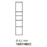 Osteotom angulat concav 4,2 mm, Medesy 1307-4BCC