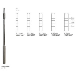 Osteotom drept convex 4,2 mm, Medesy 1307-4RRT