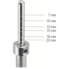 Osteotom Convex Drept 3.2 mm, Medesy 1321-2
