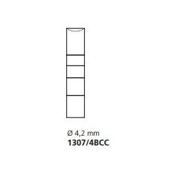 Osteotom angulat concav 4,2 mm, Medesy 1307-4BCC