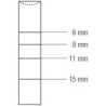 Osteotom angulat concav 5 mm, Medesy 1307-5BCC