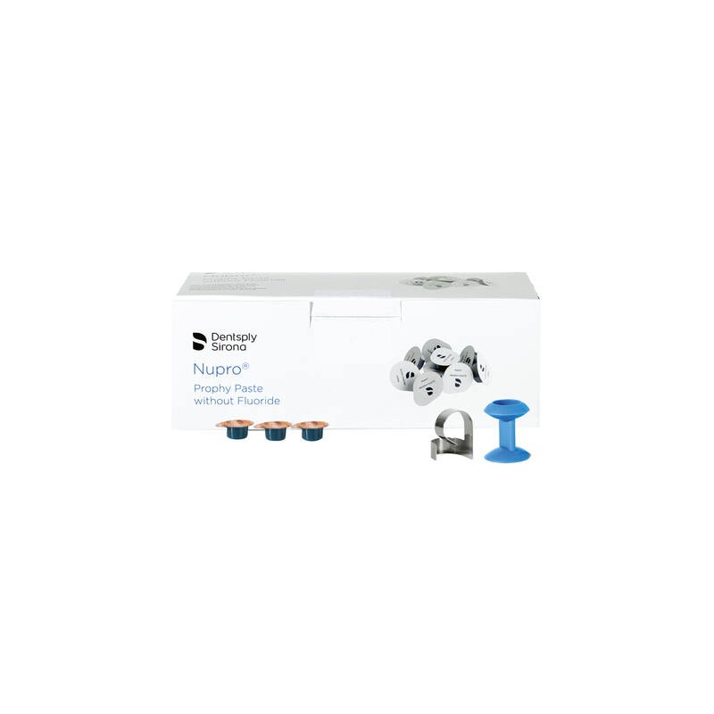 Pasta Nupro Medium Fluoride-Free 200 x 2g, Dentsply