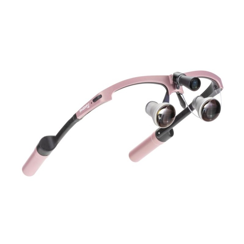 Binoculare HDL cu magnificare 3.0x, rama Dragonfly Pro cu lumina integrata, fara fir