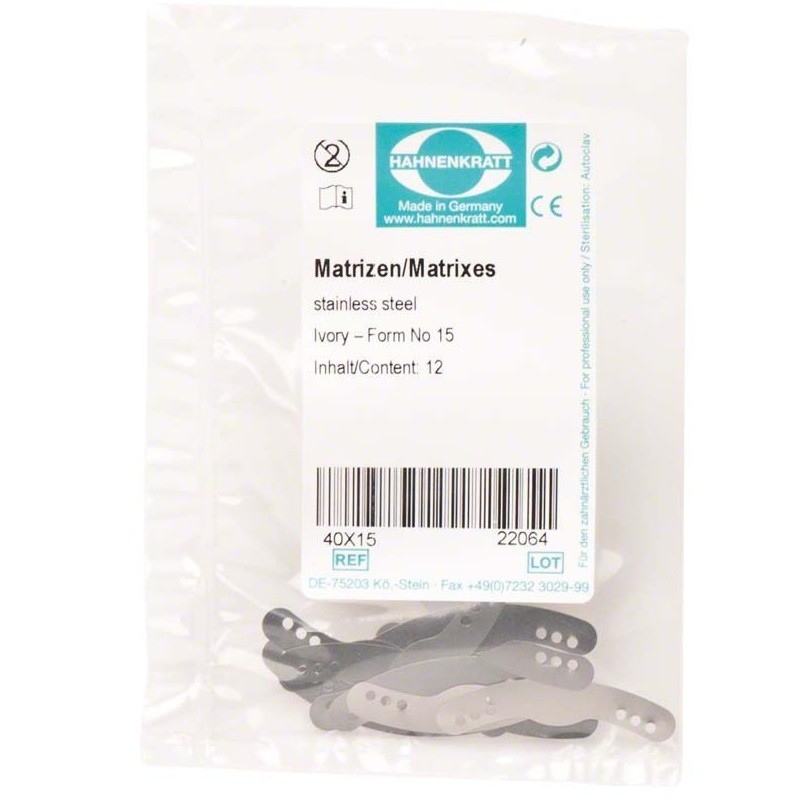 Matrice 12 buc. grosime 0,04 mm, nr. 15, Hahnenkratt
