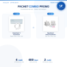 Pachet promo 4x OptraGate 2 Ass 80 bucati + 2x OptraGate Small Ass 40 bucati, Ivoclar