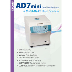 Autoclav "AD7" mini fara vacuum, Apoza