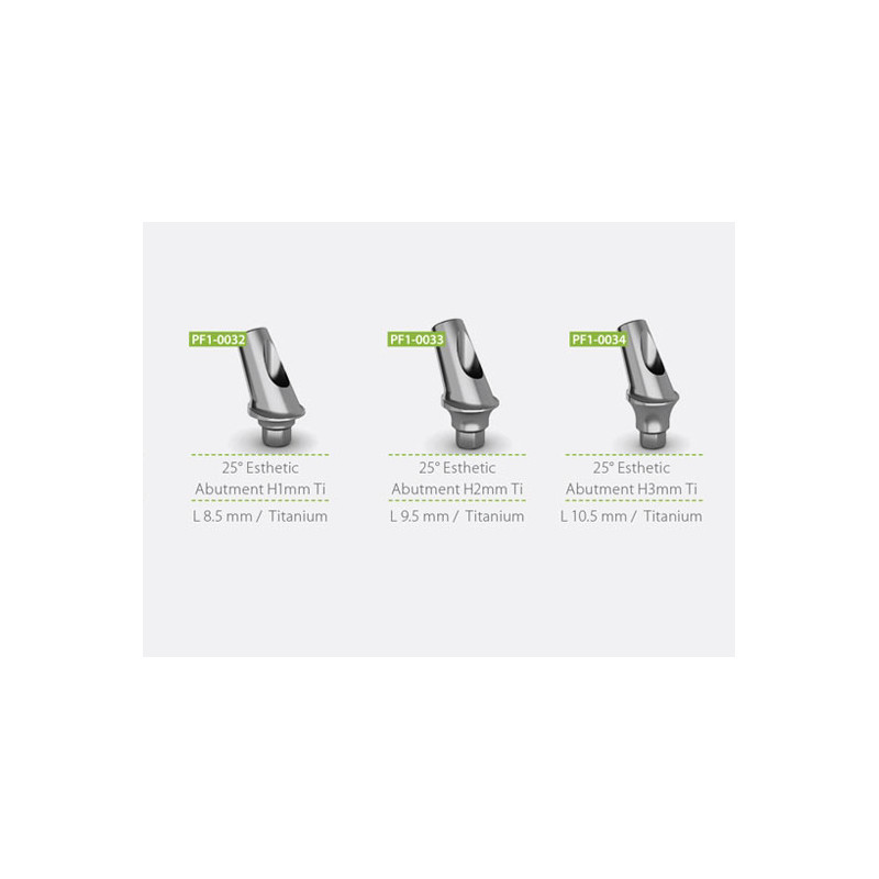 25° Titanium Esthetic Abutment