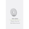 Disc de plastic pentru bonturile cu bila