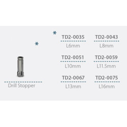 Stopper pentru freza de 2.5mm
