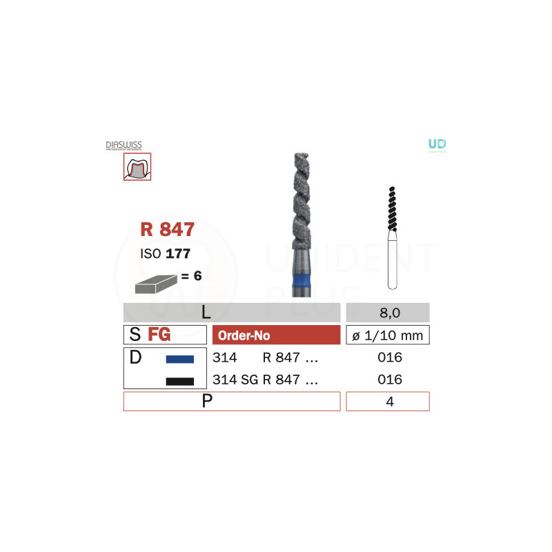 Freza turbo R847
