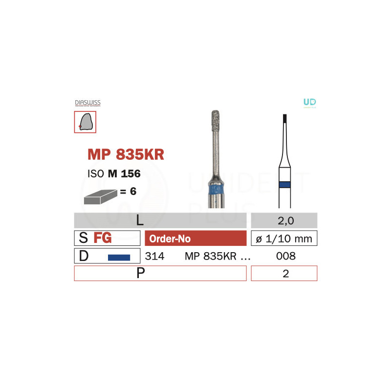 Freza micro-preparare MP835KR