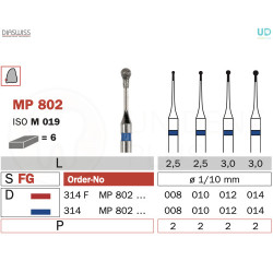 Freza micro-preparare MP802