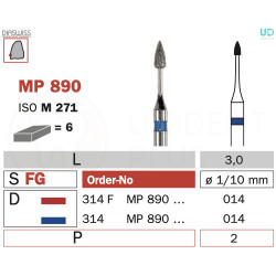 Freza micro-preparare MP890