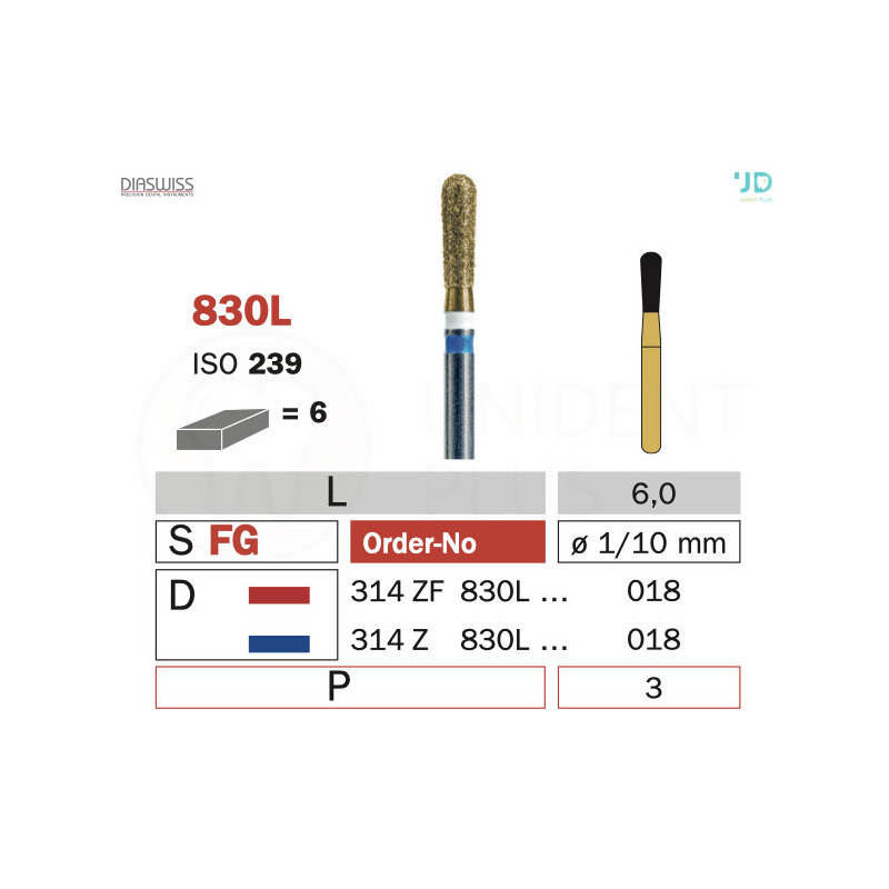 Freza zirconiu Z830L