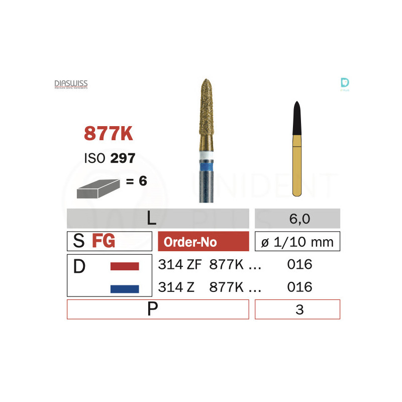 Freza zirconiu Z877K