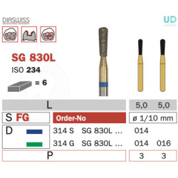 Freza Goldies SG830L