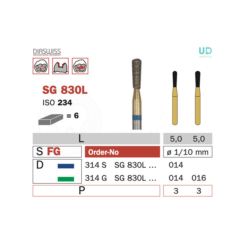 Freza Goldies SG830L
