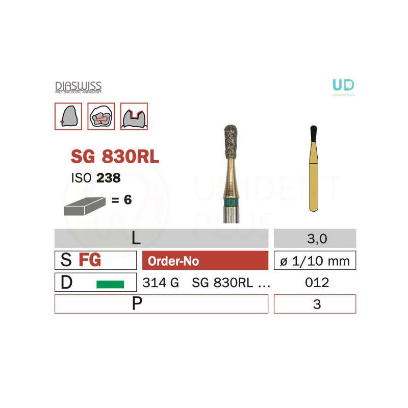 Freza Goldies SG830RL