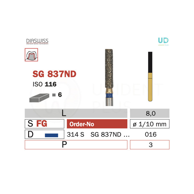 Freza Goldies SG837ND